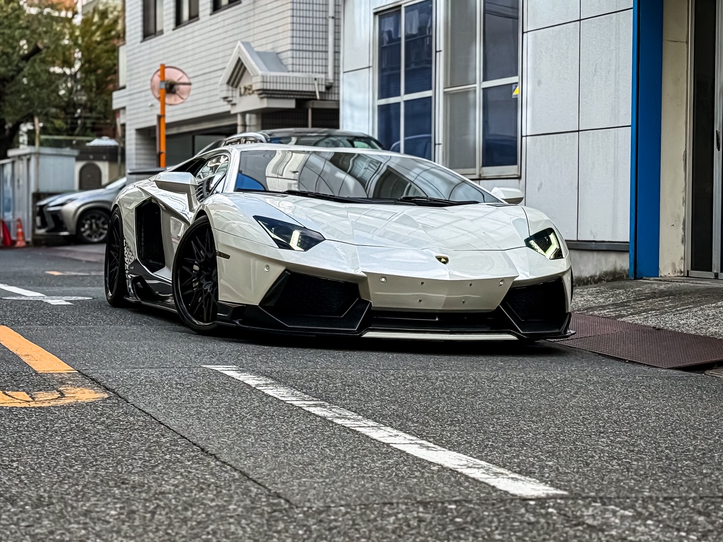 Lamborghini AVENTADOR V12 スーパーカー 外観