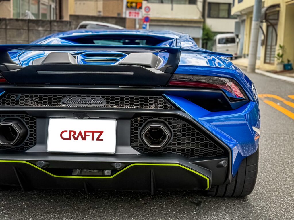 Lamborghini Huracan Tecnica｜マフラーバルブコントローラー取り付け